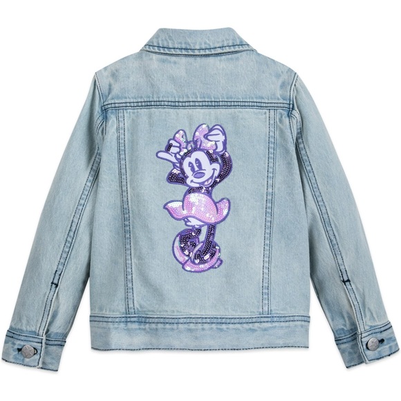 Disney Other - Disney Store Minnie Mouse Mystical Denim Jacket- Size 3